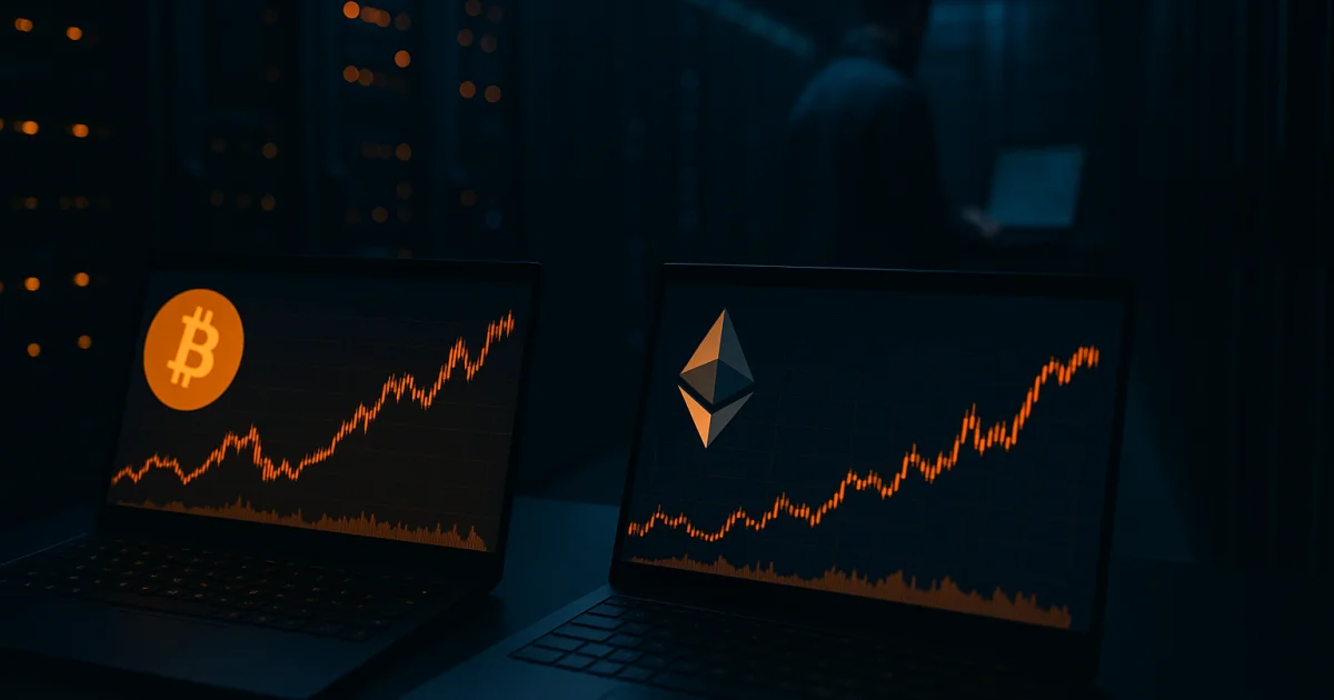 Bitcoin és Ethereum árfolyammozgások: a befektetők új irányai