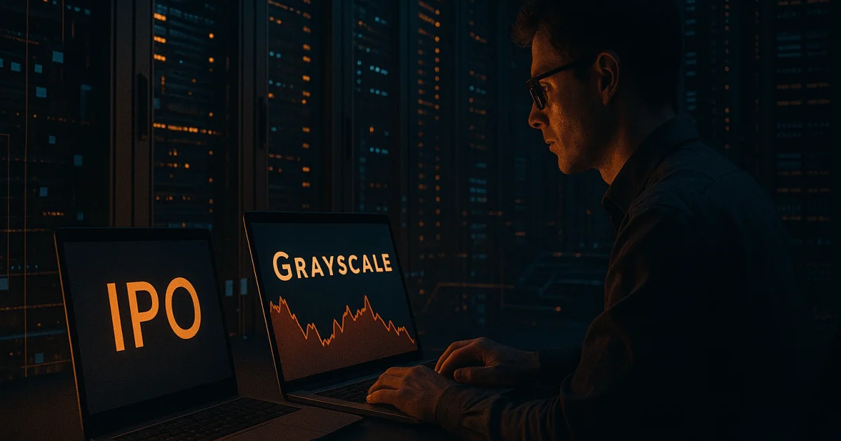 Grayscale IPO késlekedés és a kriptoipar óvatosabbá válása