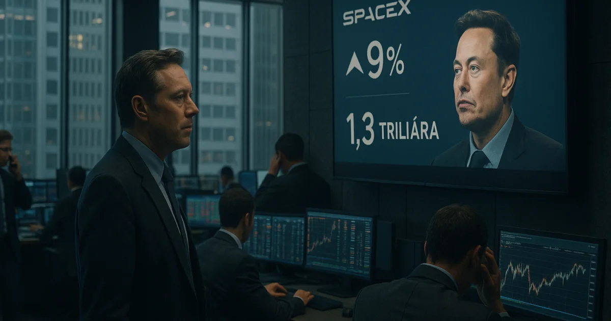 SpaceX részvényei 9%-ot emelkedtek, Elon Musk vagyona 1,3 trillióra nőtt