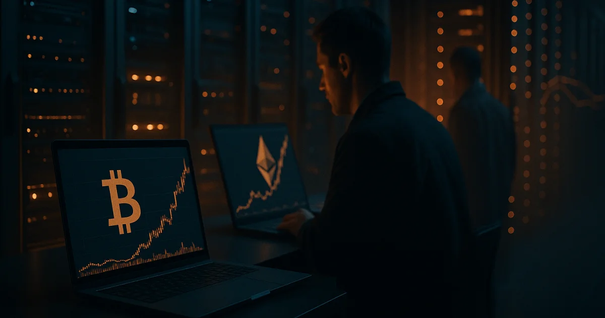 Bitcoin és Ethereum árfolyama új magasságokba emelkedett