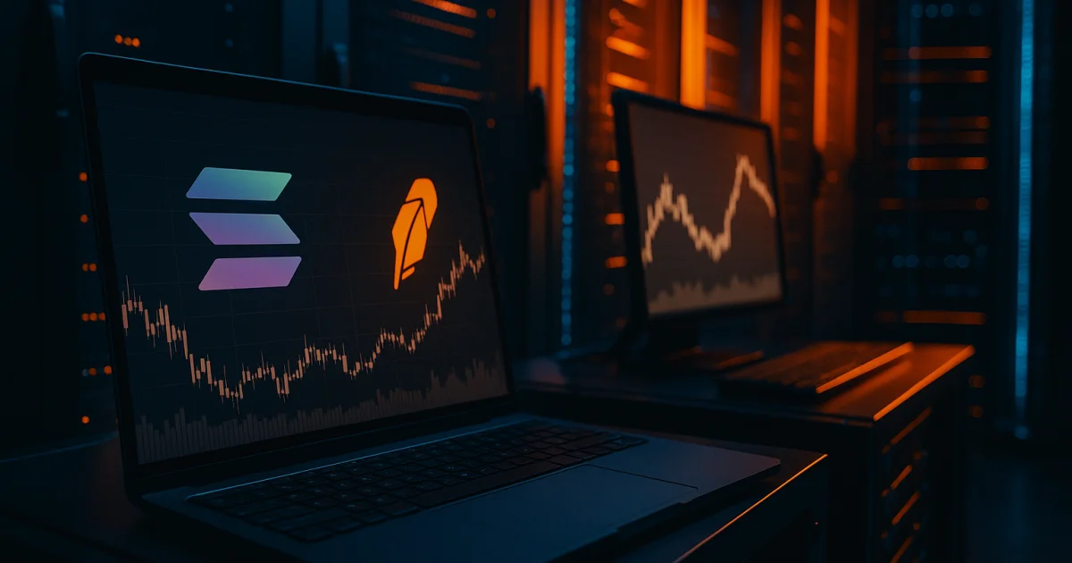 Solana napi DEX forgalma meghaladta a Robinhoodét