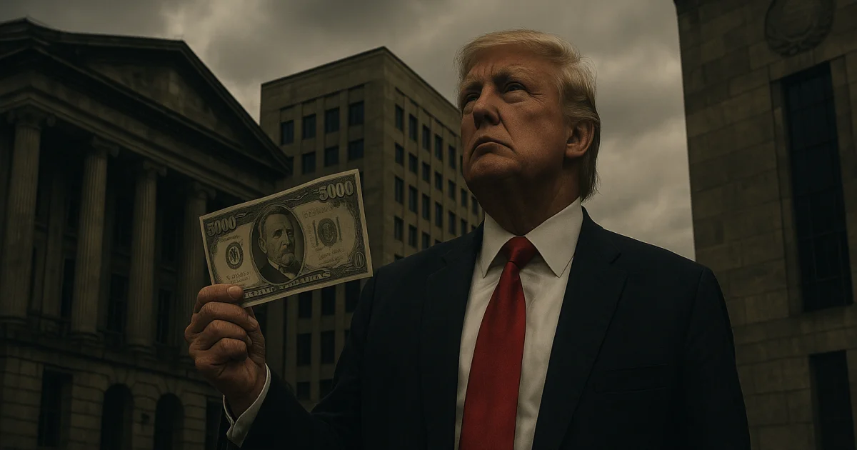 Trump 5000 dolláros osztalék ígérete és a gazdasági következmények