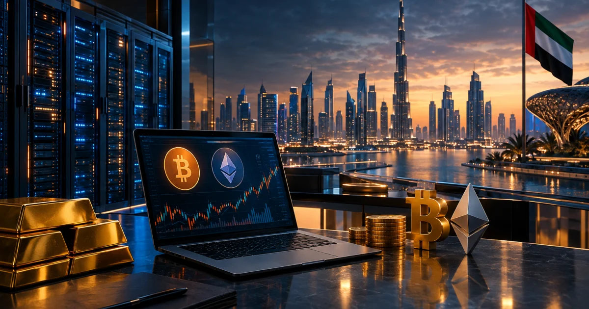Bitcoin és Ethereum kereskedés elindulása az Egyesült Arab Emírségekben