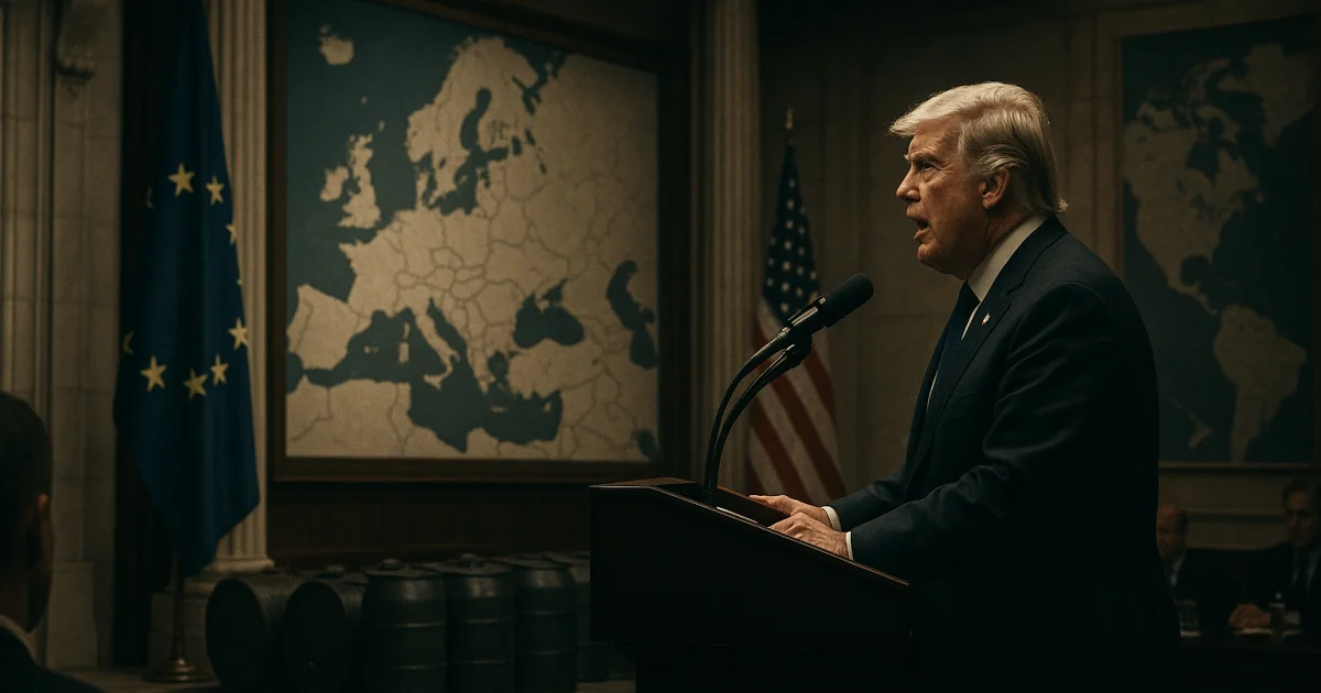 Európa jelentős dízelolajkészletet szabadít fel, Trump bejelentése szerint